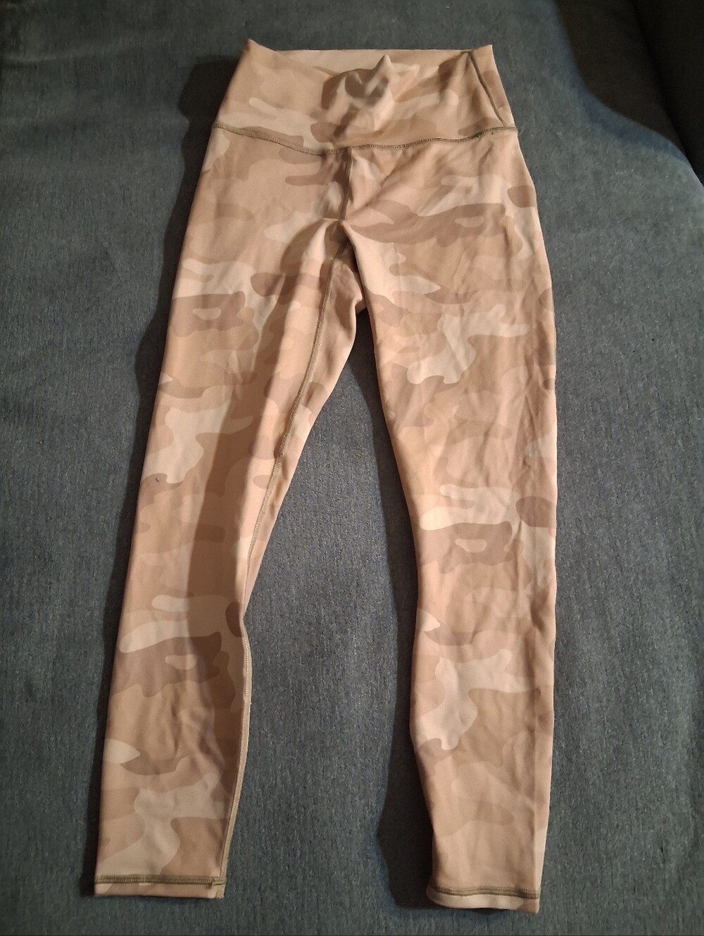 Fabletics Tan Camo High-Waist Leggings